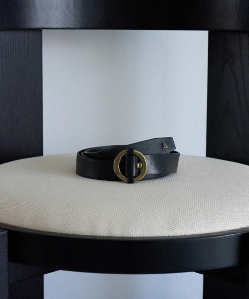 LANVIN en Bleu / ランバン オン ブルー その他小物 | レザーリングベルト（ブラック）