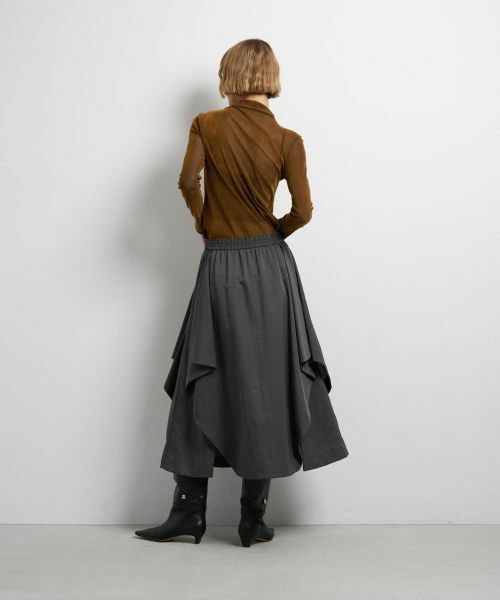 LANVIN en Bleu / ランバン オン ブルー ロング・マキシ丈スカート | イレギュラーヘムスカート | 詳細10