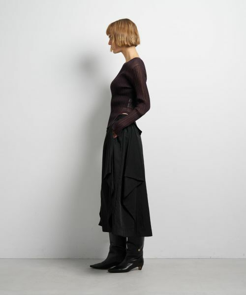 LANVIN en Bleu / ランバン オン ブルー ロング・マキシ丈スカート | イレギュラーヘムスカート | 詳細16