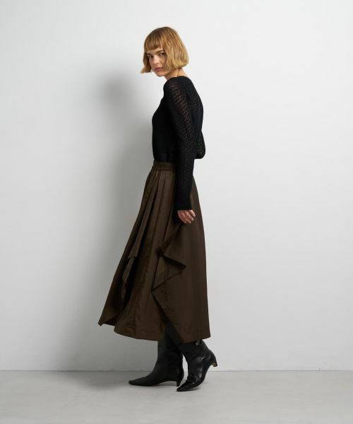 LANVIN en Bleu / ランバン オン ブルー ロング・マキシ丈スカート | イレギュラーヘムスカート | 詳細2