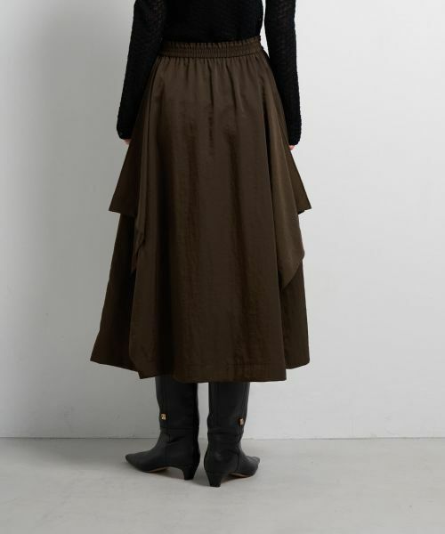 LANVIN en Bleu / ランバン オン ブルー ロング・マキシ丈スカート | イレギュラーヘムスカート | 詳細5