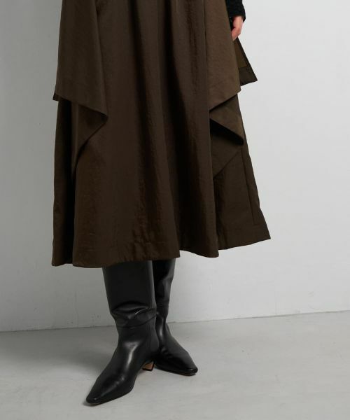 LANVIN en Bleu / ランバン オン ブルー ロング・マキシ丈スカート | イレギュラーヘムスカート | 詳細7