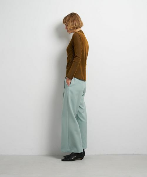 LANVIN en Bleu / ランバン オン ブルー Tシャツ | フロッキーチュールカットソー | 詳細2