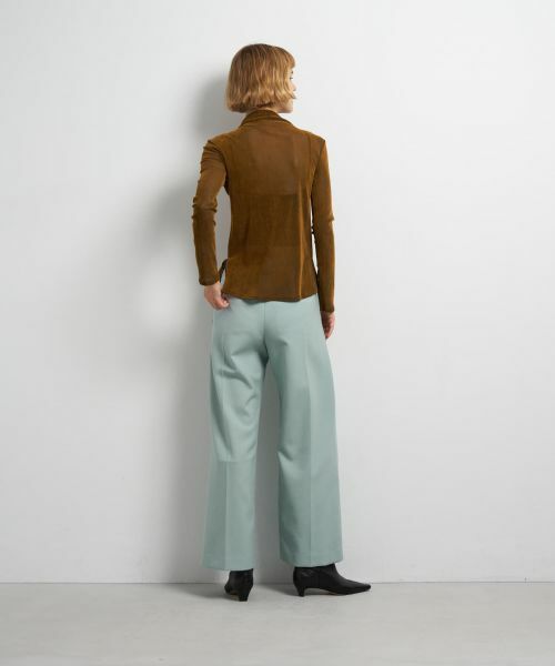 LANVIN en Bleu / ランバン オン ブルー Tシャツ | フロッキーチュールカットソー | 詳細3