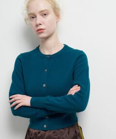 LANVIN en Bleu / ランバン オン ブルー カーディガン・ボレロ | クルーネックニットカーディガン