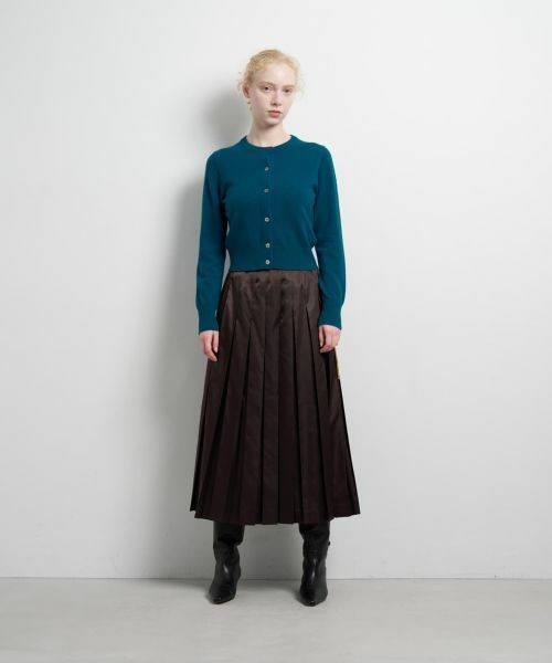 LANVIN en Bleu / ランバン オン ブルー カーディガン・ボレロ | クルーネックニットカーディガン | 詳細1