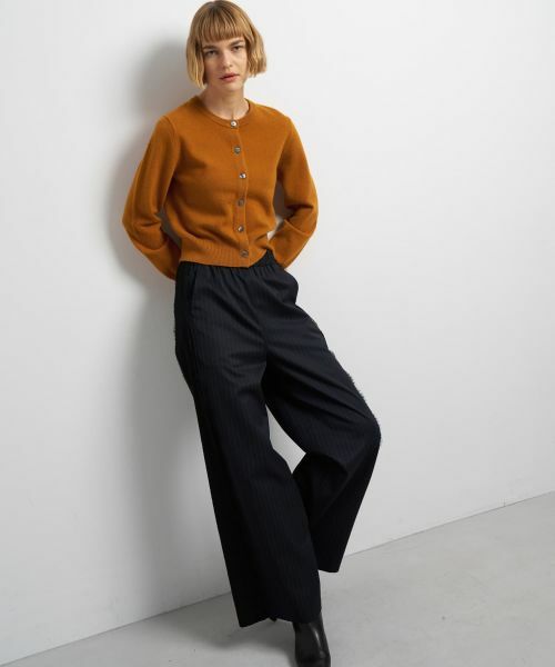 LANVIN en Bleu / ランバン オン ブルー カーディガン・ボレロ | クルーネックニットカーディガン | 詳細10