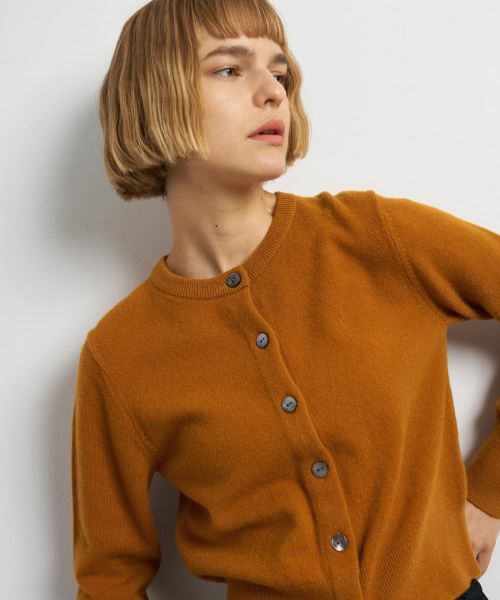 LANVIN en Bleu / ランバン オン ブルー カーディガン・ボレロ | クルーネックニットカーディガン | 詳細13