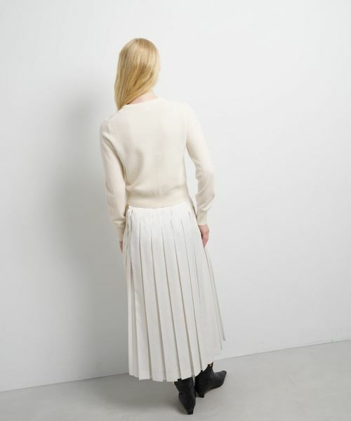 LANVIN en Bleu / ランバン オン ブルー カーディガン・ボレロ | クルーネックニットカーディガン | 詳細17