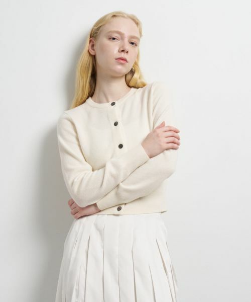 LANVIN en Bleu / ランバン オン ブルー カーディガン・ボレロ | クルーネックニットカーディガン | 詳細18