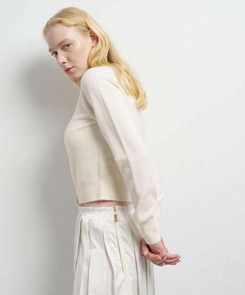 LANVIN en Bleu / ランバン オン ブルー カーディガン・ボレロ | クルーネックニットカーディガン | 詳細19