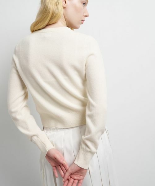 LANVIN en Bleu / ランバン オン ブルー カーディガン・ボレロ | クルーネックニットカーディガン | 詳細20