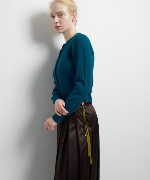 LANVIN en Bleu / ランバン オン ブルー カーディガン・ボレロ | クルーネックニットカーディガン | 詳細4