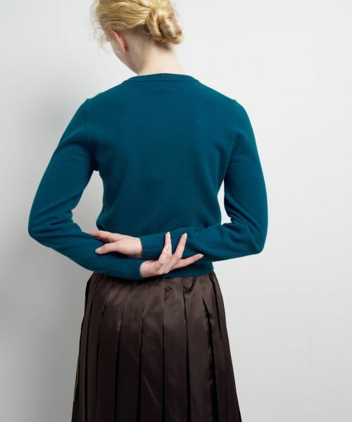 LANVIN en Bleu / ランバン オン ブルー カーディガン・ボレロ | クルーネックニットカーディガン | 詳細5