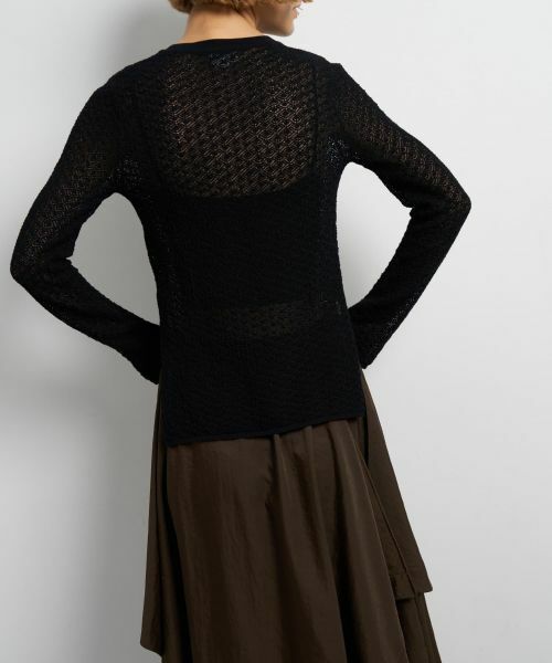 LANVIN en Bleu / ランバン オン ブルー ニット・セーター | シアーレースニット | 詳細19