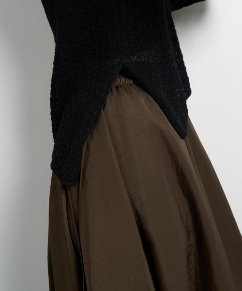 LANVIN en Bleu / ランバン オン ブルー ニット・セーター | シアーレースニット | 詳細21