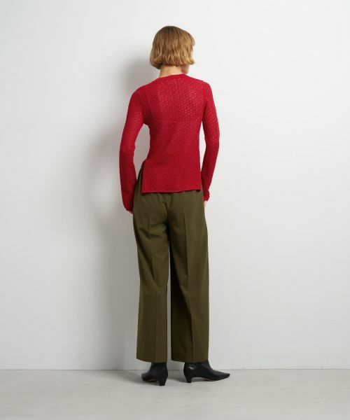 LANVIN en Bleu / ランバン オン ブルー ニット・セーター | シアーレースニット | 詳細3