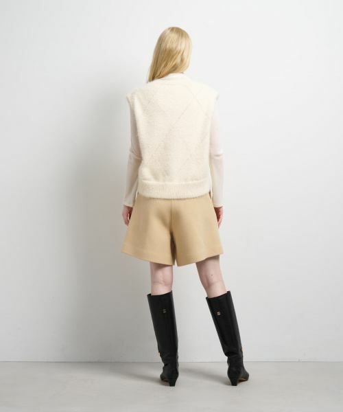 LANVIN en Bleu / ランバン オン ブルー ニット・セーター | シャギーアイレットベスト | 詳細3