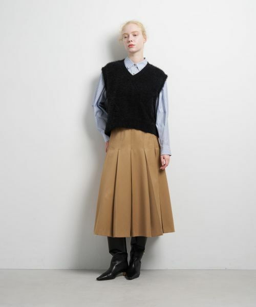 LANVIN en Bleu / ランバン オン ブルー ニット・セーター | シャギーアイレットベスト | 詳細8