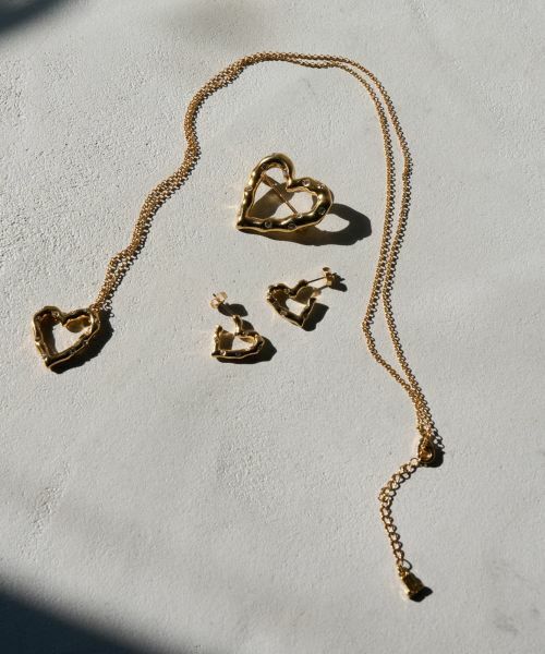 LANVIN en Bleu / ランバン オン ブルー その他小物 | クリスタルハートピアス | 詳細1