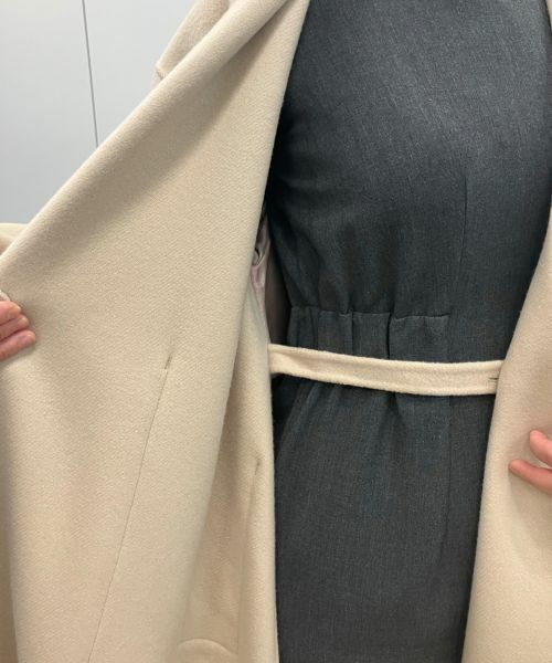 LANVIN en Bleu / ランバン オン ブルー その他アウター | SUPER140 ウールリバーフレアコート | 詳細26