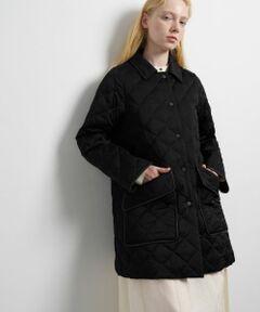 LANVIN en Bleu / ランバン オン ブルー その他アウター | キルティングダウンハーフコート
