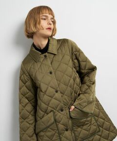 LANVIN en Bleu / ランバン オン ブルー その他アウター | キルティングダウンハーフコート