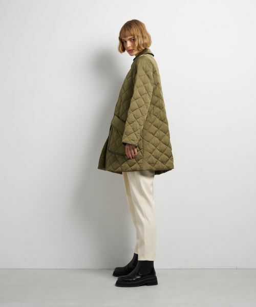 LANVIN en Bleu / ランバン オン ブルー その他アウター | キルティングダウンハーフコート | 詳細2