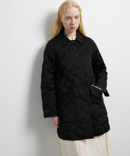 LANVIN en Bleu / ランバン オン ブルー その他アウター | キルティングダウンハーフコート | 詳細20