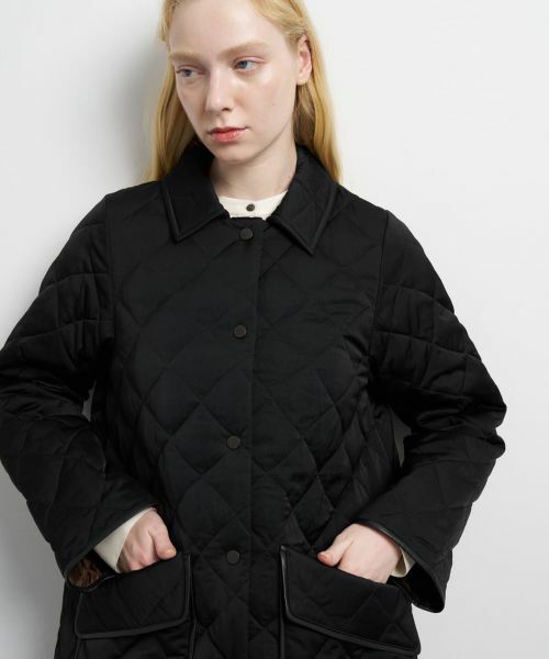 LANVIN en Bleu / ランバン オン ブルー その他アウター | キルティングダウンハーフコート | 詳細23