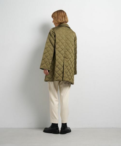 LANVIN en Bleu / ランバン オン ブルー その他アウター | キルティングダウンハーフコート | 詳細3