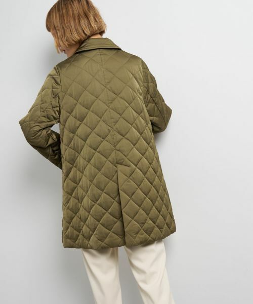 LANVIN en Bleu / ランバン オン ブルー その他アウター | キルティングダウンハーフコート | 詳細6