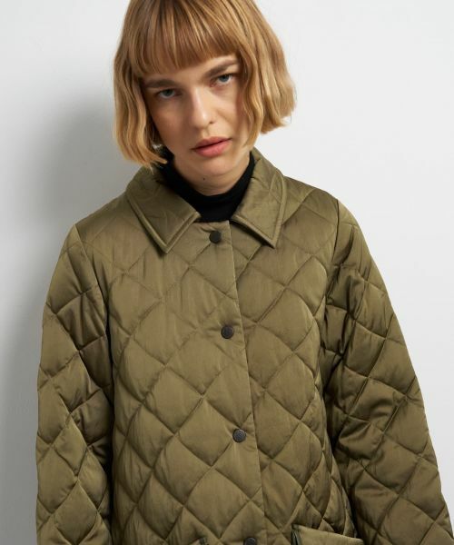 LANVIN en Bleu / ランバン オン ブルー その他アウター | キルティングダウンハーフコート | 詳細7