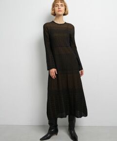 LANVIN en Bleu / ランバン オン ブルー ドレス | ニットレースワンピース