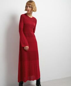 LANVIN en Bleu / ランバン オン ブルー ドレス | ニットレースワンピース