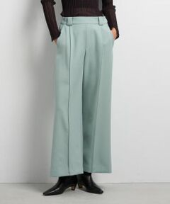 LANVIN en Bleu / ランバン オン ブルー その他パンツ | ダブルクロスワイドパンツ