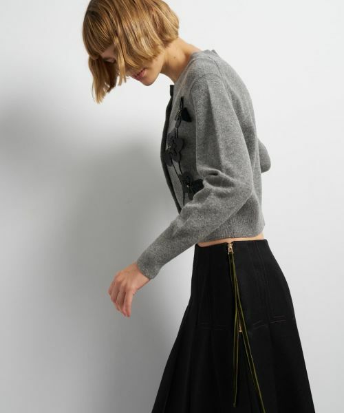 LANVIN en Bleu / ランバン オン ブルー カーディガン・ボレロ | フラワー刺繍カーディガン | 詳細5