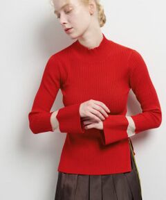 LANVIN en Bleu / ランバン オン ブルー ニット・セーター | シアーポイントカフスリブニット