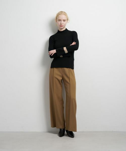 LANVIN en Bleu / ランバン オン ブルー ニット・セーター | シアーポイントカフスリブニット | 詳細18