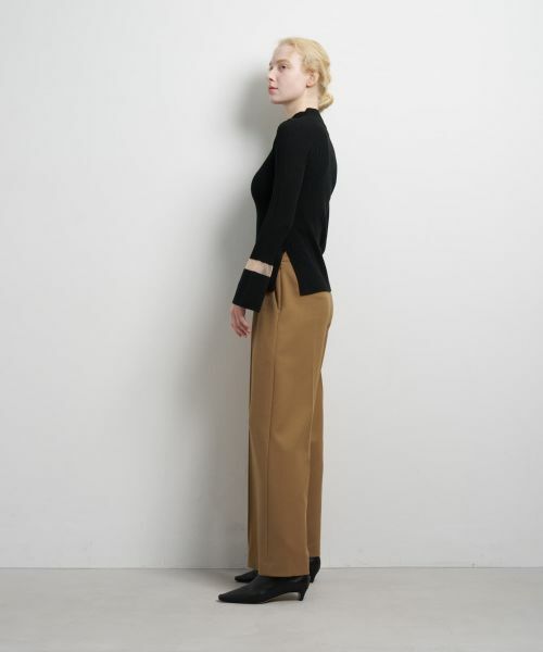 LANVIN en Bleu / ランバン オン ブルー ニット・セーター | シアーポイントカフスリブニット | 詳細19