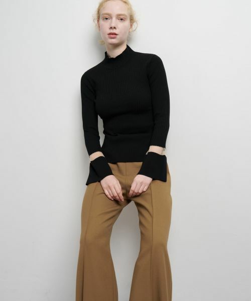 LANVIN en Bleu / ランバン オン ブルー ニット・セーター | シアーポイントカフスリブニット | 詳細21