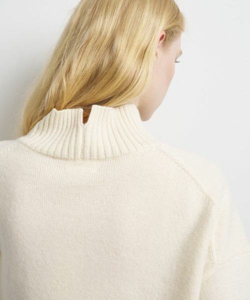 LANVIN en Bleu / ランバン オン ブルー ニット・セーター | メランジクロップドハイネックニット | 詳細24