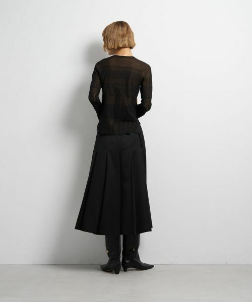 LANVIN en Bleu / ランバン オン ブルー ニット・セーター | ニットレースプルオーバー | 詳細10