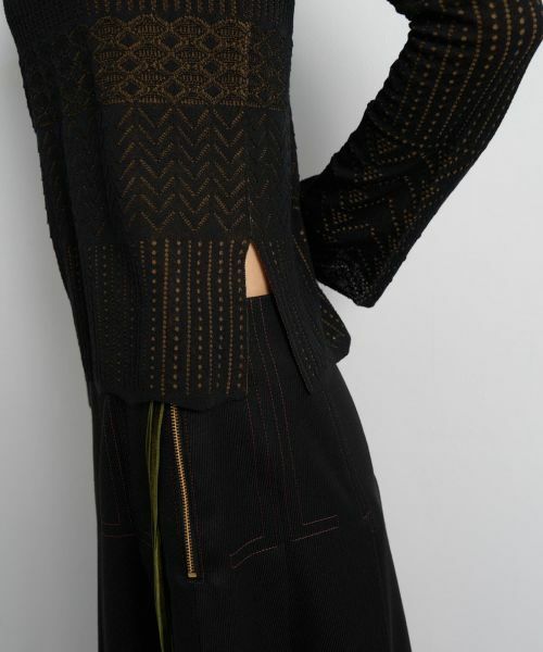 LANVIN en Bleu / ランバン オン ブルー ニット・セーター | ニットレースプルオーバー | 詳細15