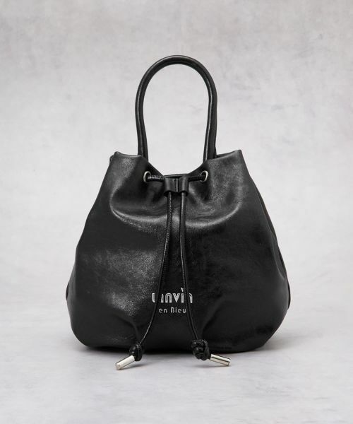 LANVIN en Bleu / ランバン オン ブルー ショルダーバッグ | メタリックハートショルダーバッグ（ブラック）