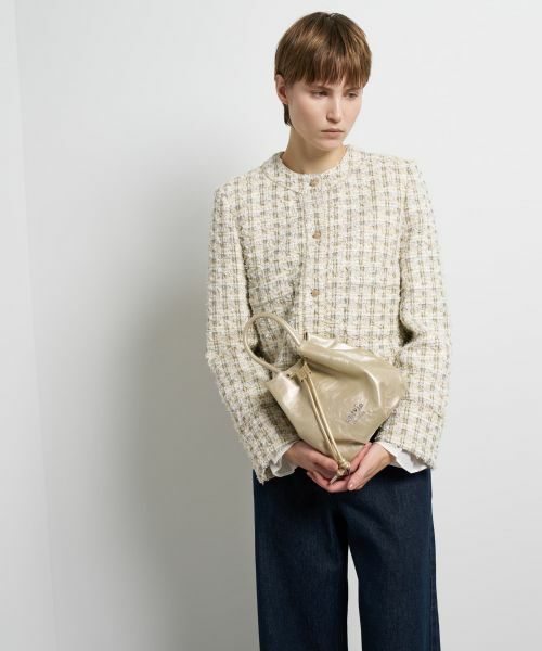 LANVIN en Bleu / ランバン オン ブルー ショルダーバッグ | メタリックハートショルダーバッグ | 詳細15