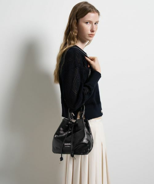 LANVIN en Bleu / ランバン オン ブルー ショルダーバッグ | メタリックハートショルダーバッグ | 詳細8