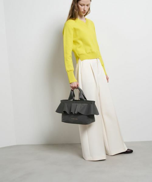 LANVIN en Bleu / ランバン オン ブルー その他小物 | ラッフルフリルトートバッグ | 詳細10