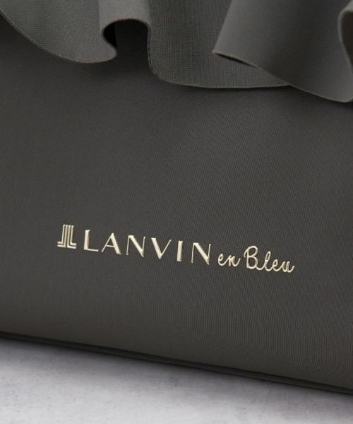 LANVIN en Bleu / ランバン オン ブルー その他小物 | ラッフルフリルトートバッグ | 詳細5