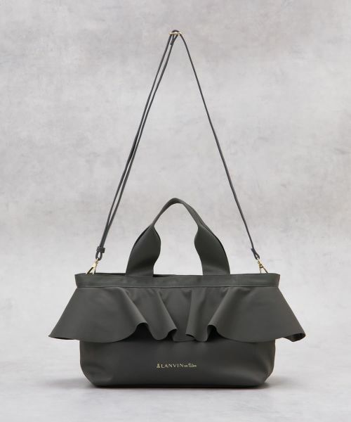 LANVIN en Bleu / ランバン オン ブルー その他小物 | ラッフルフリルトートバッグ | 詳細6